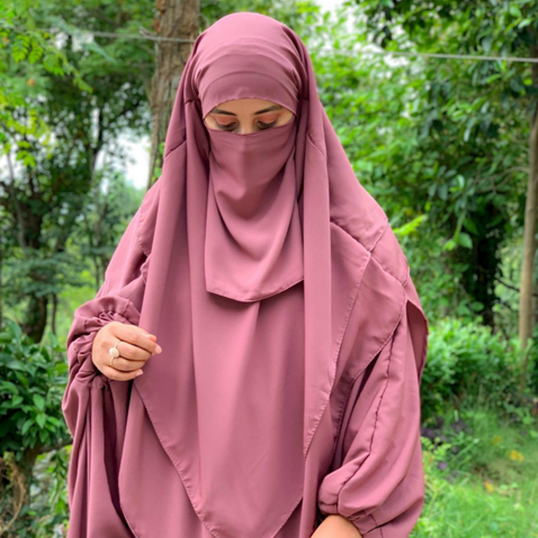 3 Layer Khimer Hijab